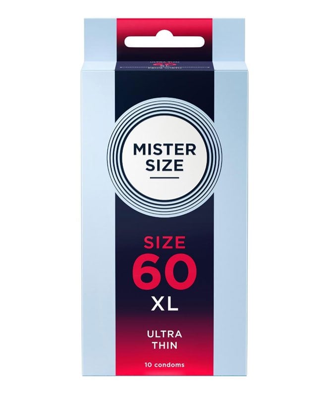 Kondomer Mister.Size 60 mm 10 pk
