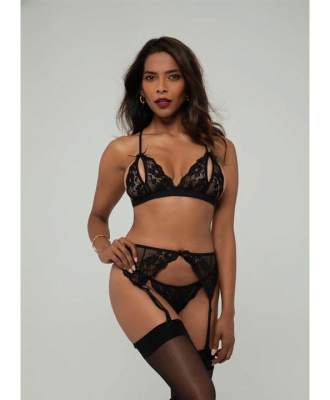 Christine - Bra Set Axelle 3-Piece Black