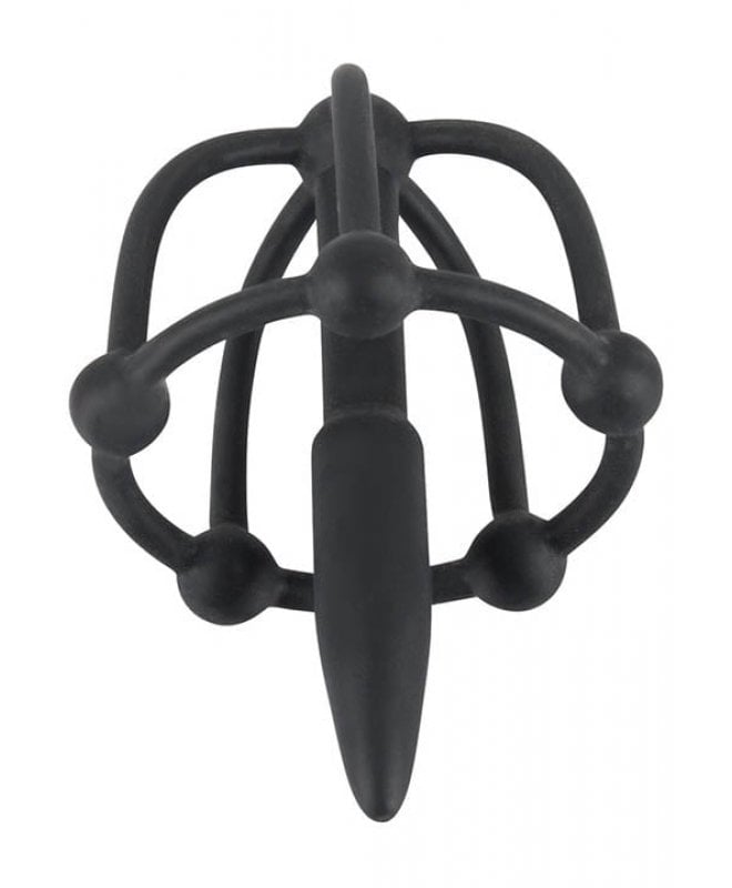 Penisplugg med glansbur