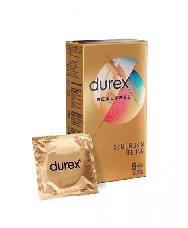 Kondomer Durex Real Feel 8 pk