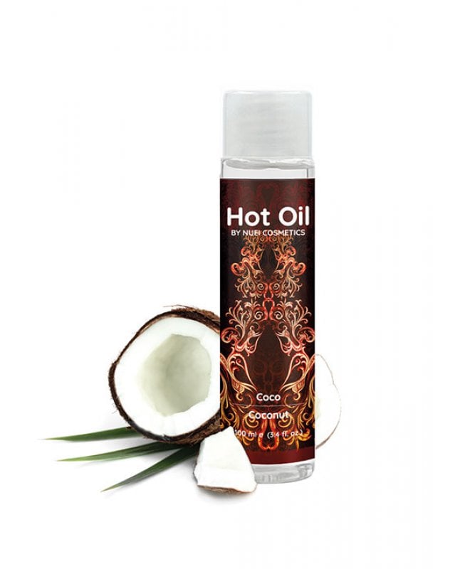 Massasjeolje Nuei varmende kokosnøtt